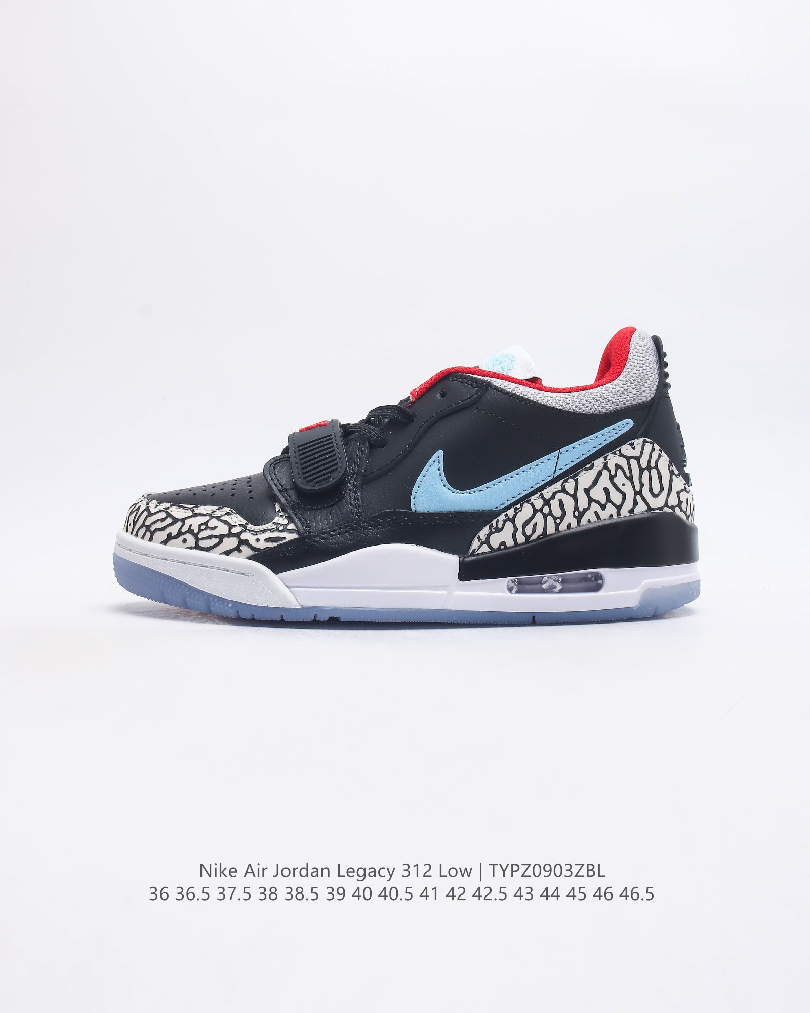 耐克 Aj 乔丹 Air Jordan Legacy 312 Low 低帮男女运动鞋百搭篮球鞋 有着交错结合的设计 它的名字就展现出它所包含的鞋款元素 312