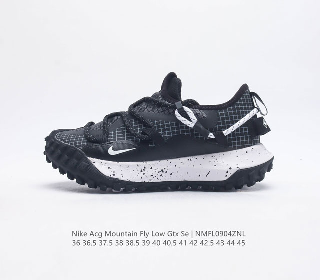 耐克 Nike Acg Mountain Fly Low Gtx Se 男女子运动鞋户外登山徒步鞋 采用匠心设计 打造耐穿迅疾风格 让你在沙漠 峡谷和深山中探险