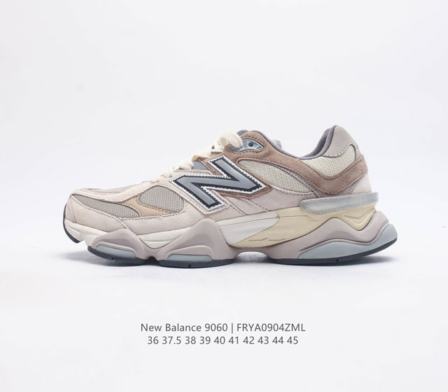 Nb 新百伦 New Balance Nb9060官方正品春季千禧小象蹄男女款9060舒适百搭老爹鞋 全新 9060 款式将经典风格与现代设计融合到日常多功能性