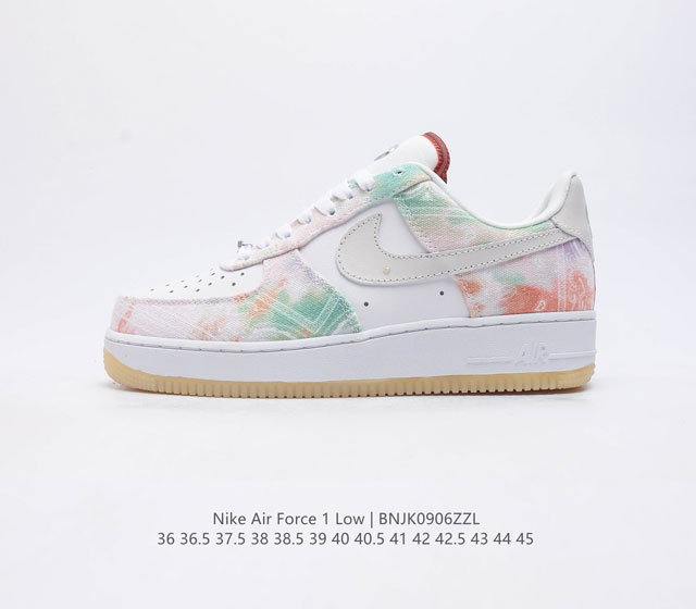 耐克nike Air Force 1 Low 空军一号 Af1 低帮百搭休闲运动板鞋 柔软 弹性十足的缓震性能和出色的中底设计 横跨复古与现代的外型结合 造就出