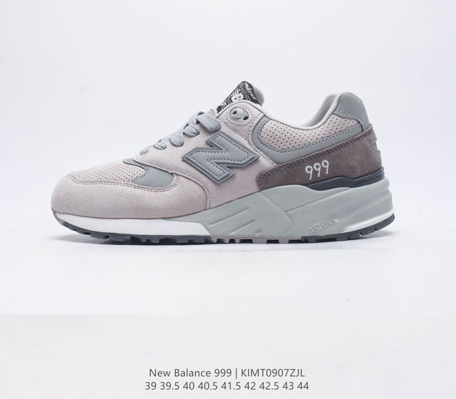 New Balance Ml999新百伦系列男鞋 经典复古休闲运动慢跑鞋厚底增高鞋 升级原装5层独立私模#高密度炭胶大底#台产丝光麂皮制 慢跑鞋之王 荣耀回归