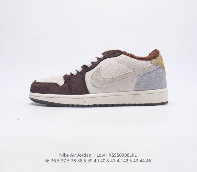 特价 耐克 乔丹air Jordan 1 Low Aj1 乔1 低帮复古文化休闲运动篮球鞋 从1985 年面世的元年款汲取设计灵感 采用简洁大方的经典外观 熟悉