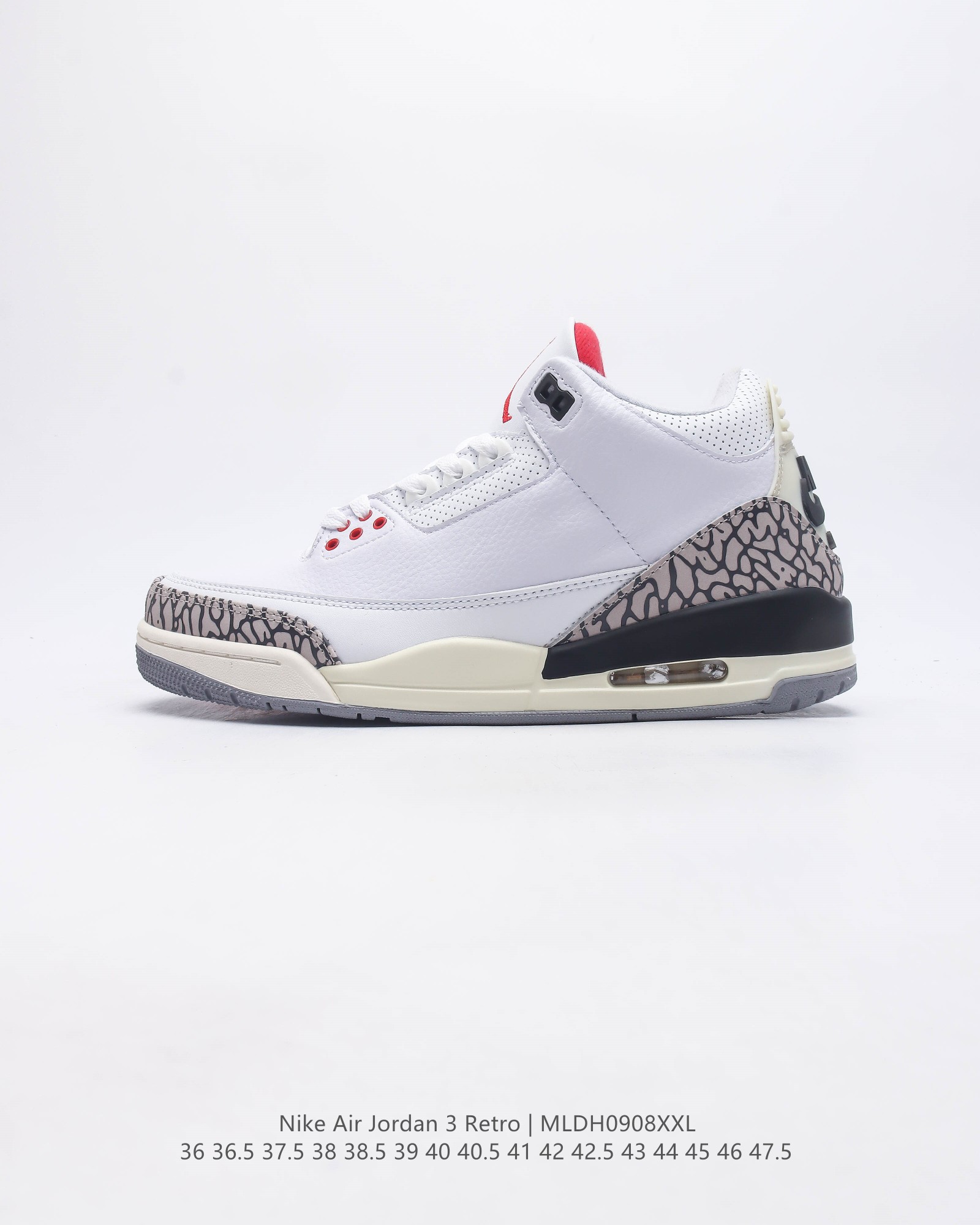 头层皮原盒 耐克 乔丹 Aj 3 耐克 Nike Air Jordan 3 Retro Se 乔3 复刻篮球鞋 乔丹3代 三代 男女子运动鞋 Air Jorda