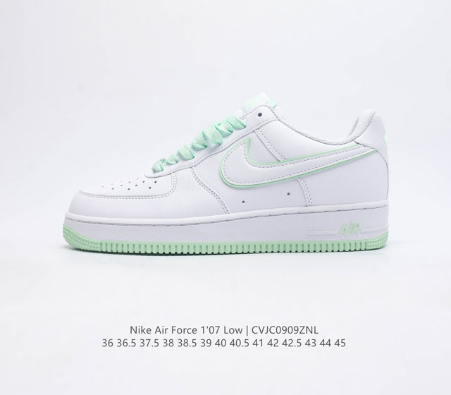 耐克nike Air Force 1 Low 空军一号 Af1 低帮百搭休闲运动板鞋 柔软 弹性十足的缓震性能和出色的中底设计 横跨复古与现代的外型结合 造就出