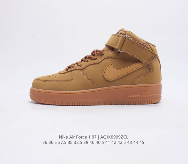 耐克nike Air Force 1 Low 空军一号 Af1 高帮 百搭休闲运动板鞋 柔软 弹性十足的缓震性能和出色的中底设计 横跨复古与现代的外型结合 造就