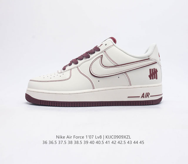 耐克 Nike Air Force 1 Lv8 系列 空军一号 Af1 运动板鞋 设计灵感源自摔跤运动 助你发挥天赋 震撼全场 华丽设计搭配优质皮革面 契合不同