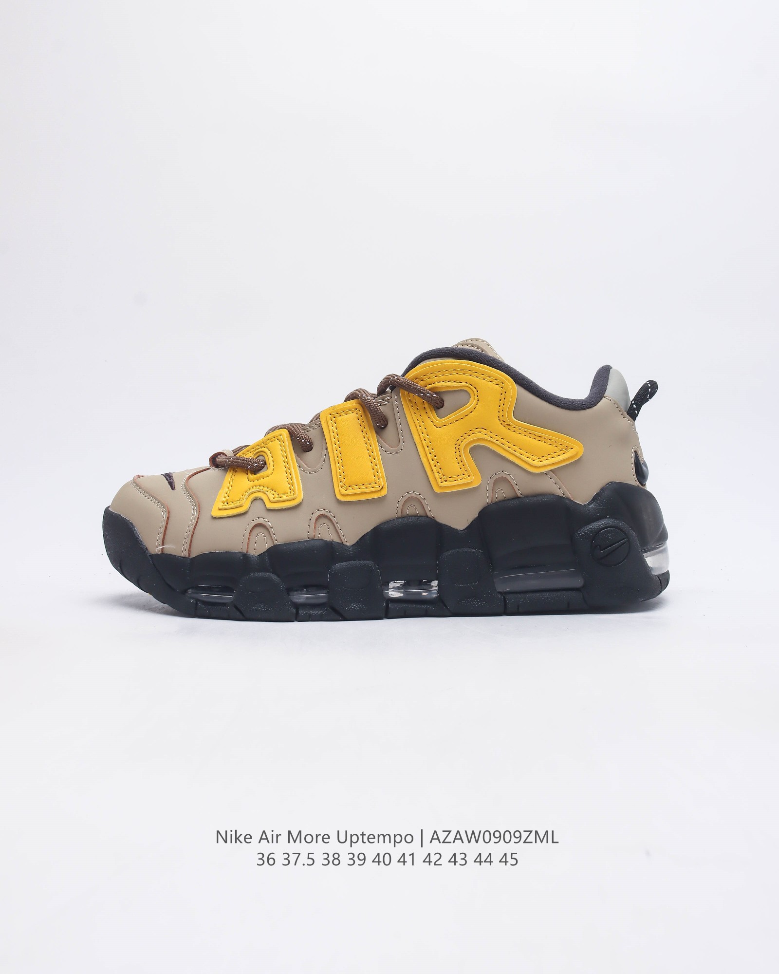 耐克 Nike Air More Uptempo 男女子运动鞋气垫缓震慢跑鞋厚底增高鞋 续写 20 世纪 80 年代和 90 年代篮球运动飞速发展的传奇 结合独