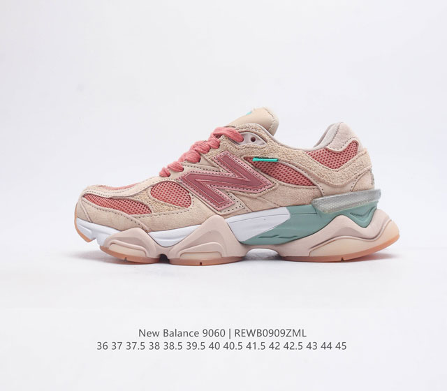 Nb 新百伦 New Balance Nb9060官方正品春季千禧小象蹄男女款9060舒适百搭老爹鞋 全新 9060 款式将经典风格与现代设计融合到日常多功能性