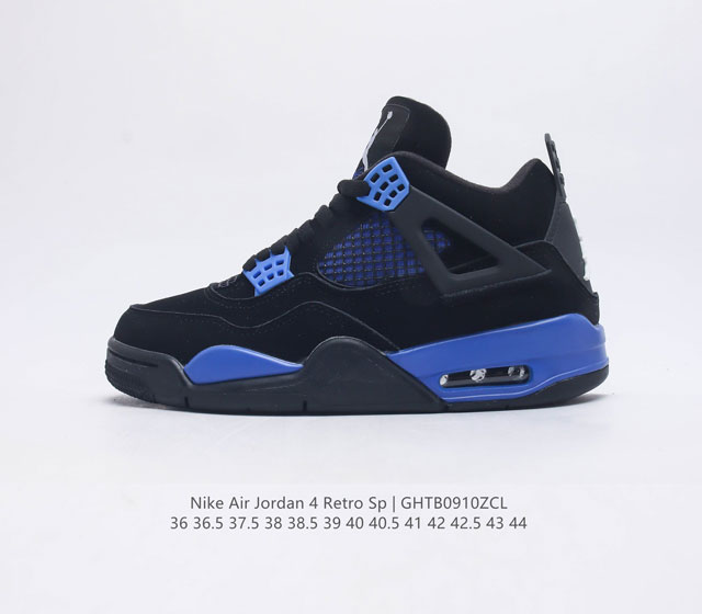 特价 耐克 Nike Air Jordan 4 Retro Og迈克尔 乔丹aj4代中帮复古休闲运动文化篮球鞋 秉承轻量化的速度型篮球鞋设计思想完成设计 降低重