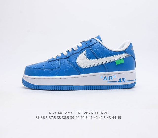 联名空军一号 耐克 Nike 耐克空军低帮板鞋 Lv 路易威登 串标 耐克nike Air Force 1 Low X Lv联名 空军一号低帮百搭休闲运动板鞋