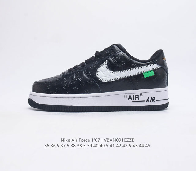 联名空军一号 耐克 Nike 耐克空军低帮板鞋 Lv 路易威登 串标 耐克nike Air Force 1 Low X Lv联名 空军一号低帮百搭休闲运动板鞋