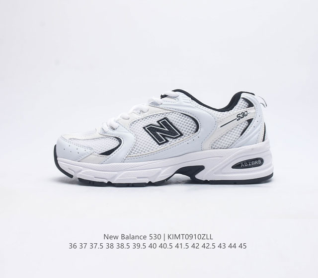 新百伦 Nb530运动鞋 New Balance 530 复古跑鞋厚底增高老爹运动鞋 Nb530这鞋双确实是nb家经复典古款式之一 以全科新技诠释 成打功造53