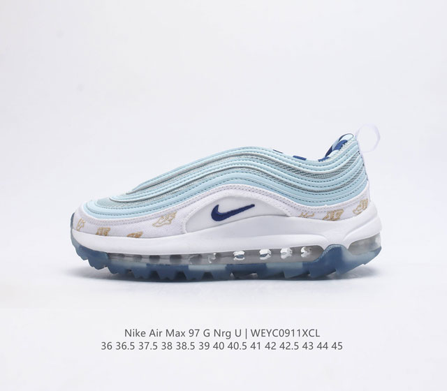 耐克nike休闲鞋 经典 气垫 Air Max 97 子弹气垫低帮运动鞋 Air Max '97 运动跑鞋以流线型鞋身和卓越科技为热爱运动的你造就全方位防护 强