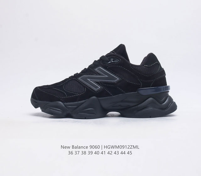 Nb 新百伦 New Balance Nb9060官方正品春季千禧小象蹄男女款9060舒适百搭老爹鞋 全新 9060 款式将经典风格与现代设计融合到日常多功能性