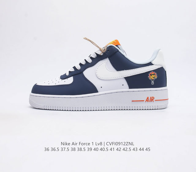 耐克nike Air Force 1 Low 空军一号 Af1 低帮百搭休闲运动板鞋 柔软 弹性十足的缓震性能和出色的中底设计 横跨复古与现代的外型结合 造就出