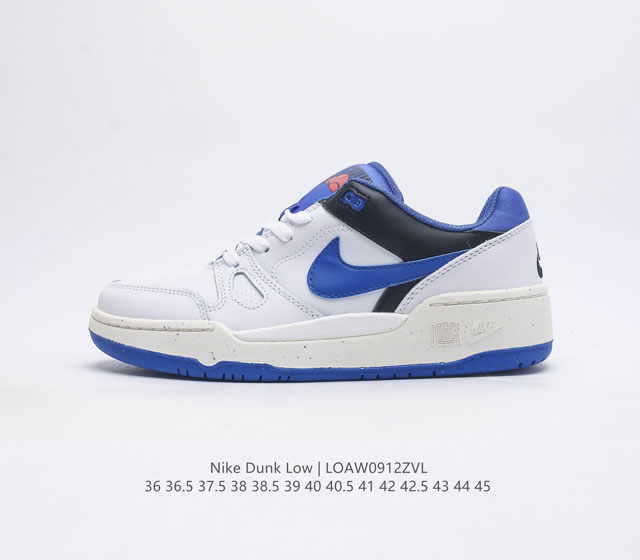 耐克 Nike 全新鞋型 来了 Nike Full Force Low 时尚复古运动板鞋 复古气质爆棚 近年来复古风的兴起 众多品牌纷纷推出自己的全新鞋款 势必