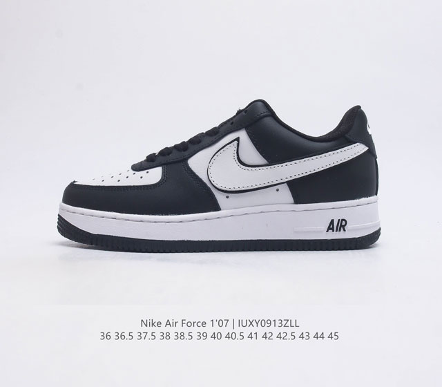 耐克nike Air Force 1 Low 空军一号 Af1 低帮百搭休闲运动板鞋 柔软 弹性十足的缓震性能和出色的中底设计 横跨复古与现代的外型结合 造就出