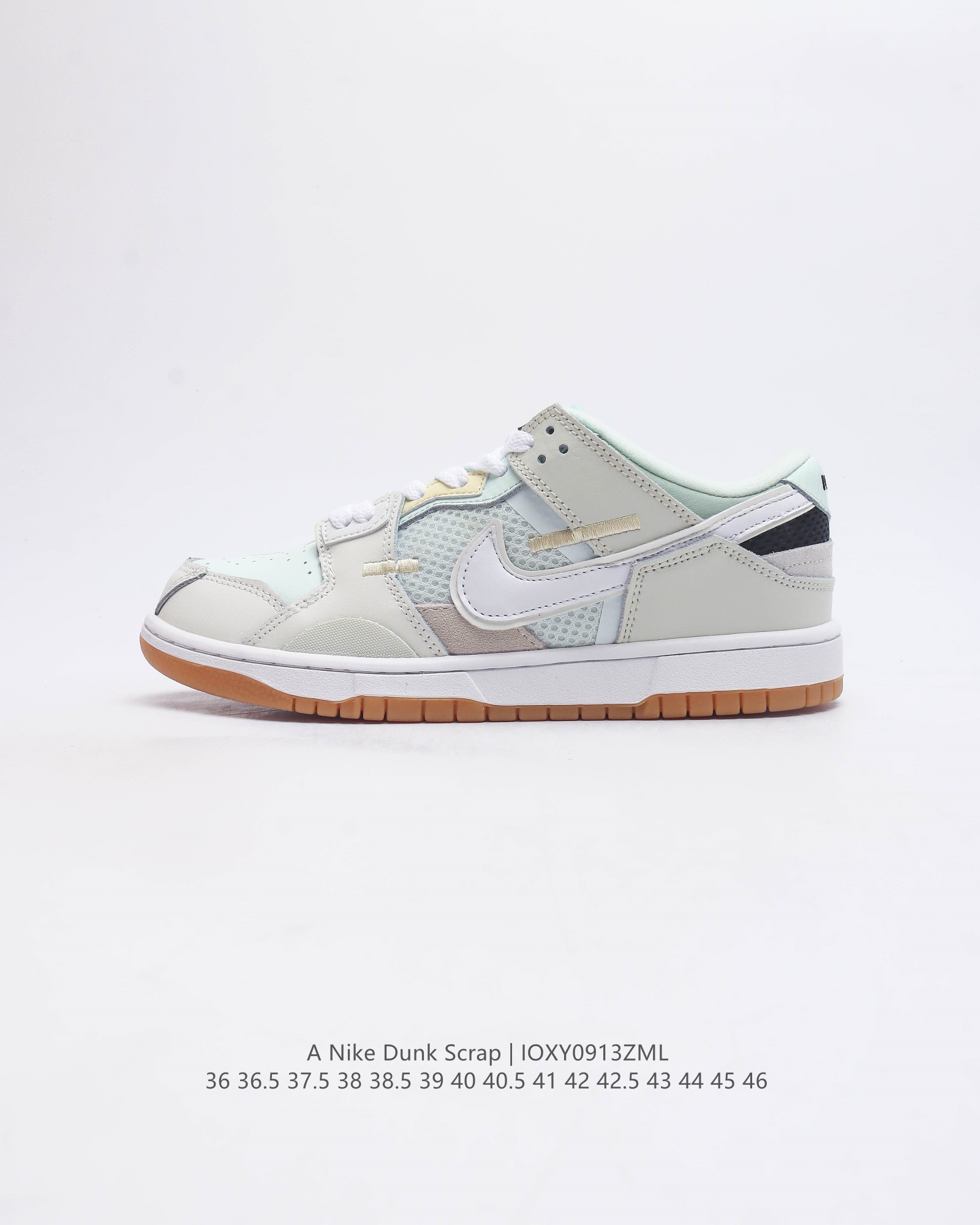 公司级 耐克nike Dunk Low Scrap 缝合怪男女低帮鞋运动休闲板鞋拼接时尚百搭经典 运动板鞋 耐克nike Dunk Scrap缝合怪这款匠心打造