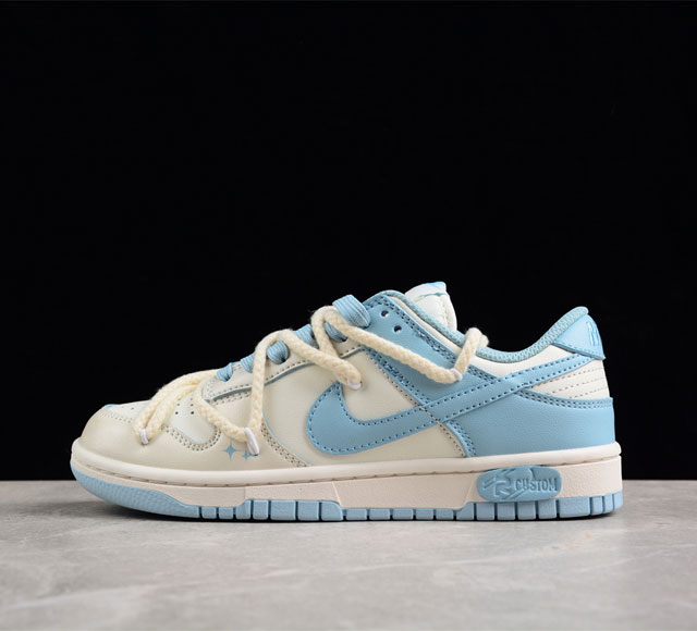 Nk Dunk Low 夏日星星 海盐牛奶冰 定制版解构绑带休闲板鞋 Dd1503-123 尺码 35.5 36 36.5 37.5 38 38.5 39 40