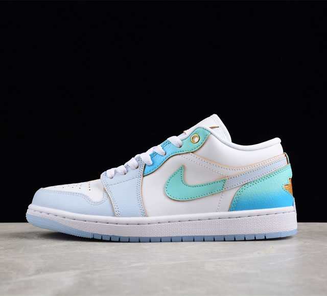 Cj版纯原 Air Jordan 1 Low Aj1 乔1海盐蓝 低帮文化休闲板鞋 Fn8899-131 尺码 40 40.5 41 42 42.5 43 44