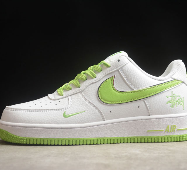 Nk Air Force 1'07 Low 联名款 空军一号低帮休闲板鞋 Cw2288-111 打造纯正空军版型#专注外贸渠道 全掌内置蜂窝气垫 #原盒配件 原