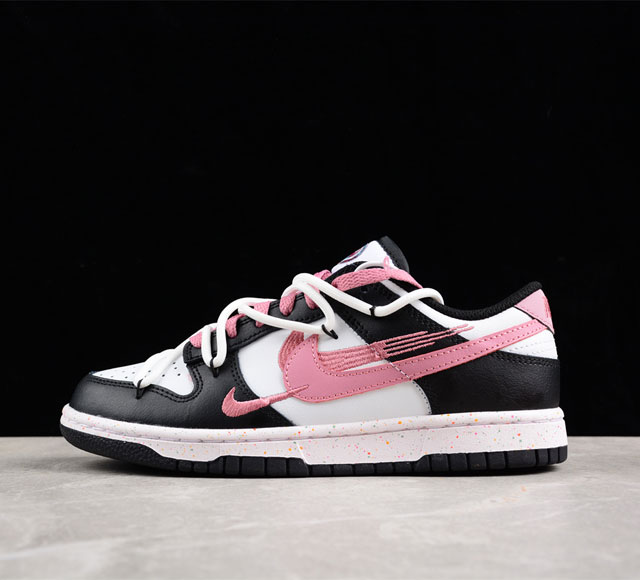 Nk Dunk Low Multi Color 活力三勾 定制版解构绑带休闲板鞋 Fd4623-153 尺码 36 36.5 37.5 38 38.5 39 4