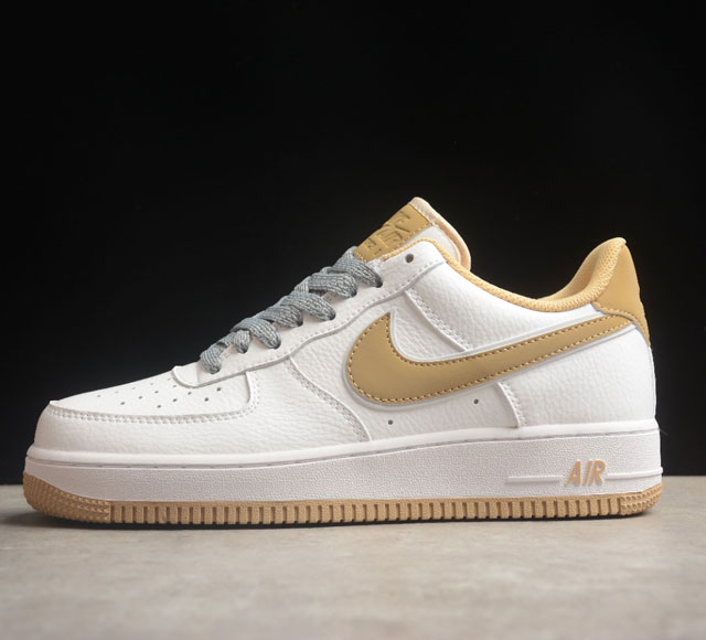 Nk Air Force 1'07 Low 经典白卡其满天星 空军一号低帮休闲板鞋 Ls0216-029 打造纯正空军版型#专注外贸渠道 全掌内置蜂窝气垫 #原