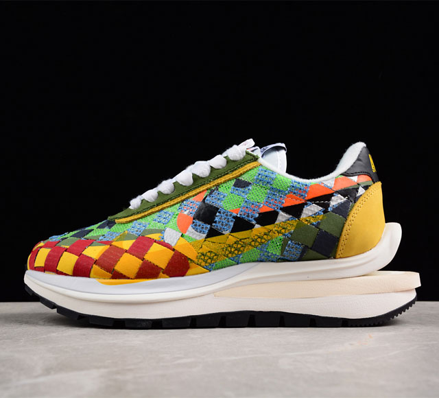 Sacai X Nk Woven 4.0 联名款 华夫4.0 休闲跑鞋 Dr5209-300 尺码 36 36.5 37.5 38 38.5 39 40 40.