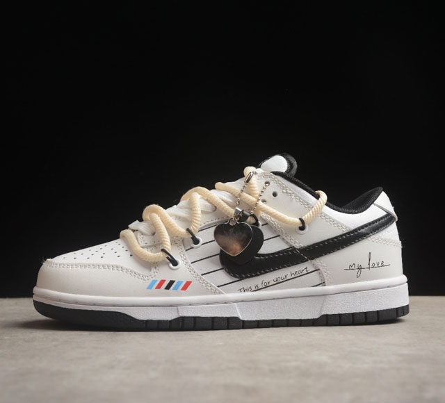 Nk Dunk Sb Low Retro 黑白熊猫 Sb定制版解构绑带休闲板鞋 Dd1391-100 尺码 35 36 36.5 37.5 38 38.5 39