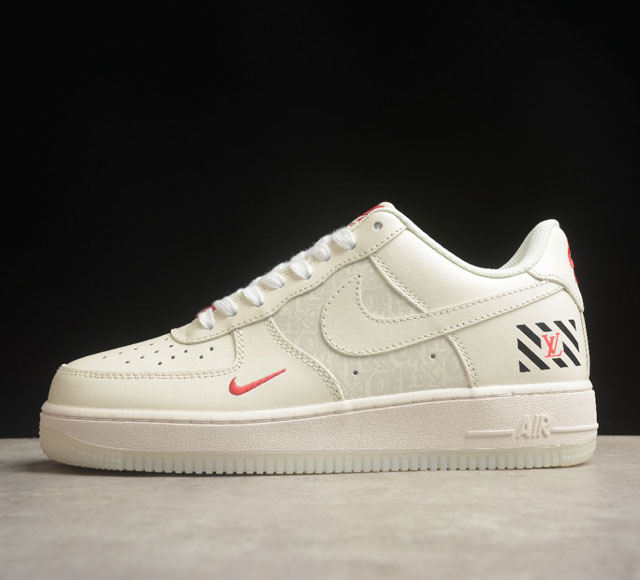 Nk Air Force 1'07 Low 联名款 空军一号低帮休闲板鞋 Bs6055-825 打造纯正空军版型#专注外贸渠道 全掌内置蜂窝气垫 #原盒配件 原