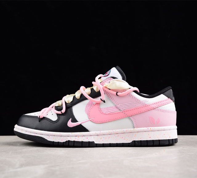 Nk Dunk Low Multi Color 活力三勾 定制版解构绑带休闲板鞋 Fd4623-155 尺码 36 36.5 37.5 38 38.5 39 4