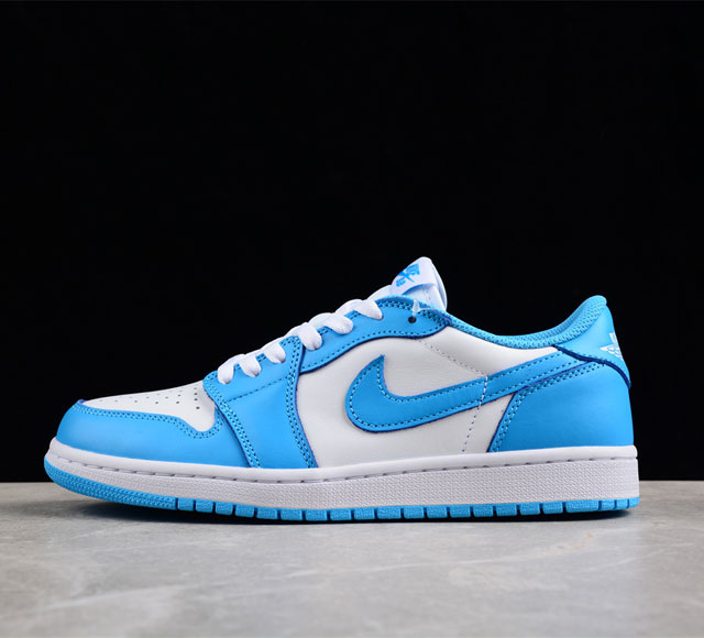 Cj版纯原 Nk Sb X Air Jordan 1 Low Aj1 乔1联名北卡蓝 全头层 低帮篮球鞋 Cj7891-401 尺码 40 40.5 41 42 - 点击图像关闭