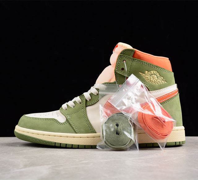 Air Jordan 1 High Og Celadon Aj1 乔1解构复古椰奶绿 高帮篮球鞋 Fb9934-300 尺码 36 36.5 37.5 38 3