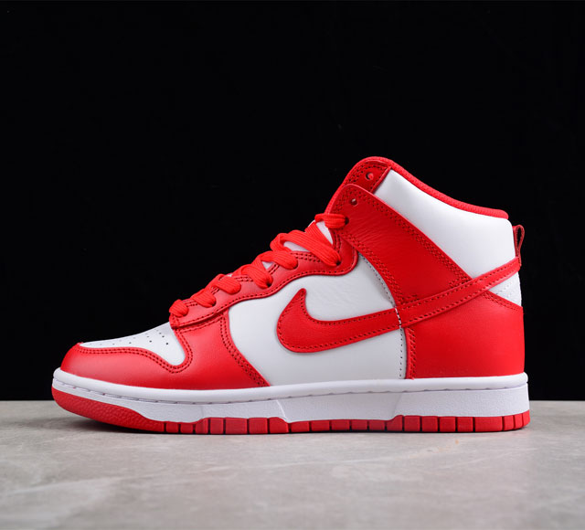 Nk Dunk High University Red 大学红 Sb高帮运动休闲板鞋 Dd1399-106 尺码 36 36.5 37.5 38 38.5 39