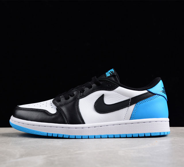 Cj版纯原 Air Jordan 1 Low Og Unc Aj1 乔1蓝白 低帮篮球鞋 Cz0790-104 尺码 40 40.5 41 42 42.5 43