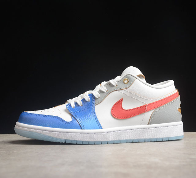 Cj版本 Air Jordan 1 Low Philippines Aj1 乔1拼色 低帮文化休闲板鞋 货号 Fn8901-164 市场唯一独家头层皮打造 原鞋