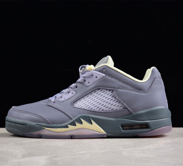 Air Jordan 5 Low Indigo Haze Aj5 乔5 3M反光靛蓝雾色 低帮篮球鞋 Fj4563-500 尺码 36 36.5 37.5 38