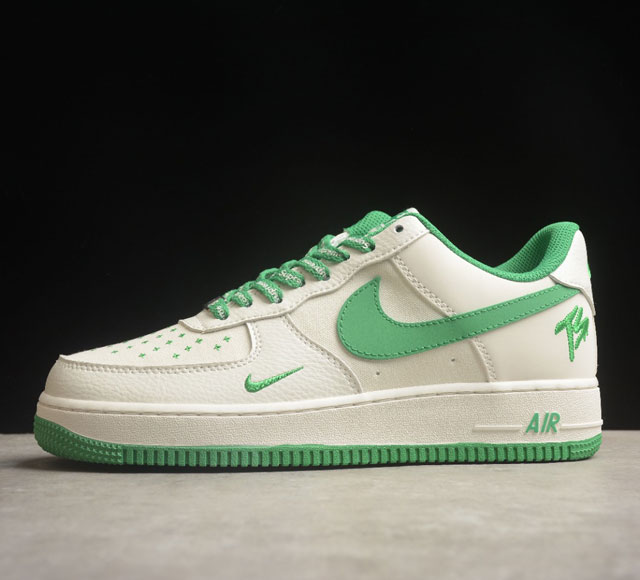 Nk Air Force 1'07 Low 联名款 空军一号低帮休闲板鞋 Pf9055-752 打造纯正空军版型#专注外贸渠道 全掌内置蜂窝气垫 #原盒配件 原