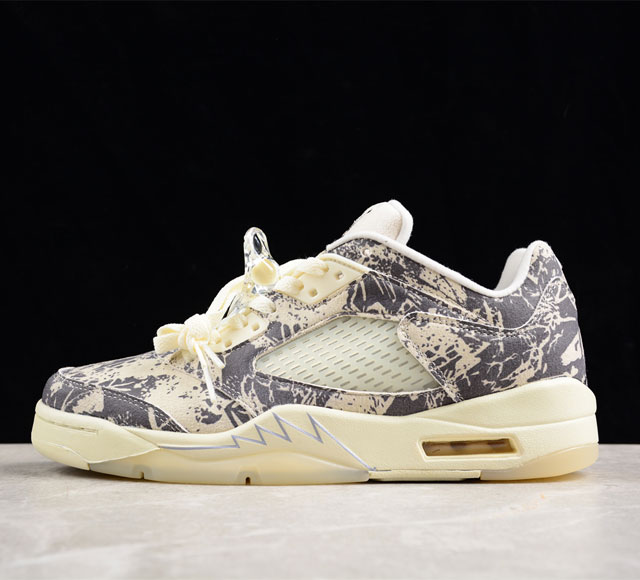 Air Jordan 5 Low Expression Aj5 乔5绒面白 低帮篮球鞋 Da8016- 尺码 36 36 5 37 5 38 38 5 39 4