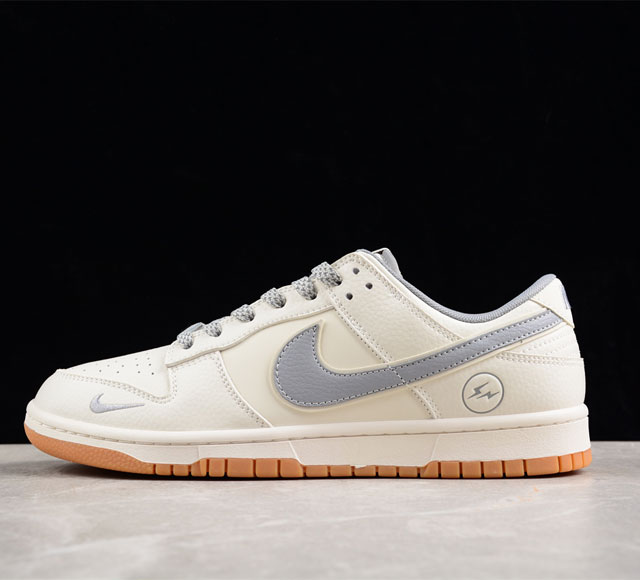 Nk Sb Dunk Low 闪电联名 米白灰满天星 周年高端定制 低帮休闲板鞋 Xd1688-013 尺码 36 36 5 37 5 38 38 5 39 4