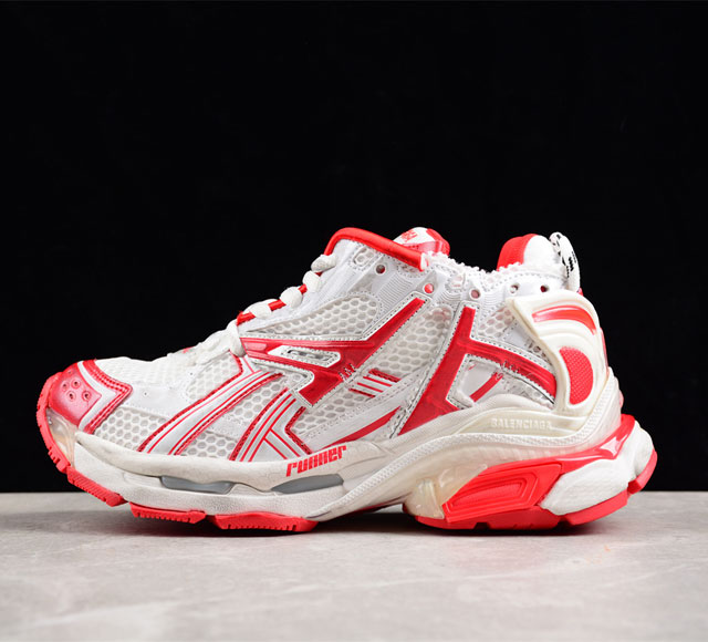 Balenciaga Runner Kith Four Color 巴黎世家7 0 21Ss最新配色潮流复古休闲鞋w3Rb 29060 尺码 35 36 37