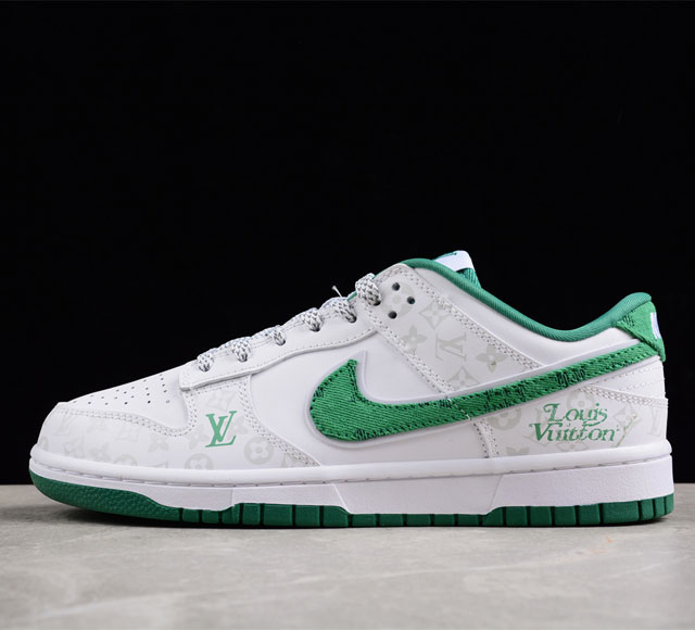 Nk Sb Dunk Low Lv联名-绿暗夜精灵 高端定制 低帮休闲板鞋 Dd1391- 尺码 36 36 5 37 5 38 38 5 39 40 40 5