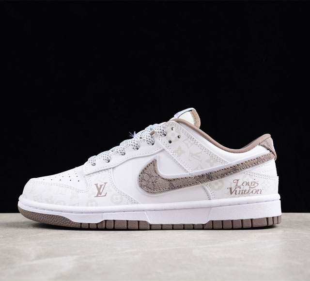 Nk Sb Dunk Low Lv联名-深灰暗夜精灵 高端定制 低帮休闲板鞋 Dd1391-128 尺码 36 36 5 37 5 38 38 5 39 40