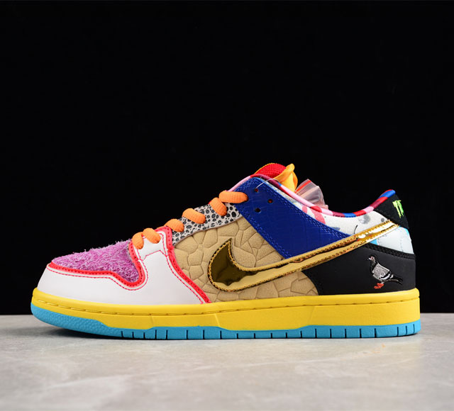 Nk Sb Dunk Low Pro Qs What Thepaul 元素风拼接 Sb低帮休闲板鞋 Dm0807- 尺码 40 40 5 41 42 42 5