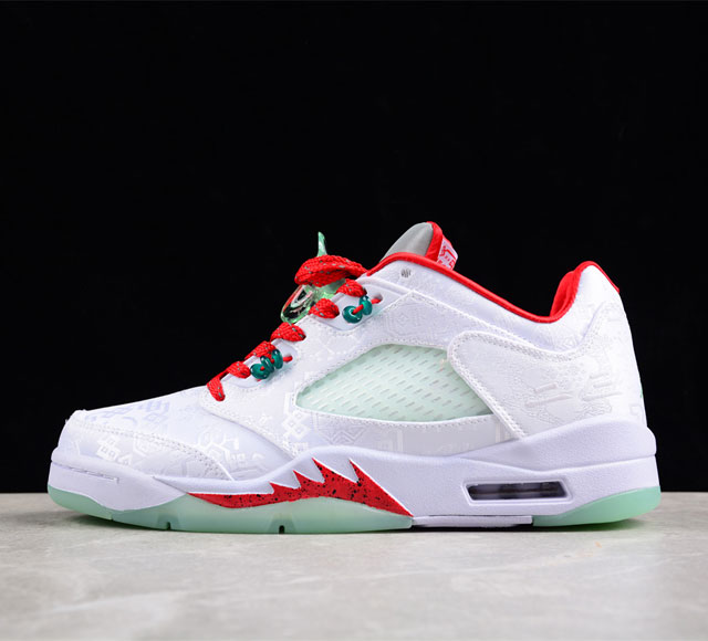 Air Jordan 5 Low Aj5 乔5白玉丝绸 低帮篮球鞋 1551183 尺码 36 36 5 37 5 38 38 5 39 40 40 5 41