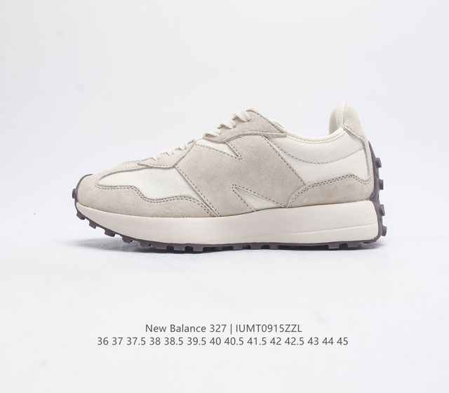 Nb 新百伦 New Balance Ms327系列复古休闲运动慢跑鞋时尚男女运动鞋 以更纯粹的复古风格设计打造的全新造型 侧身还以解构设计 将 N 字标志以做