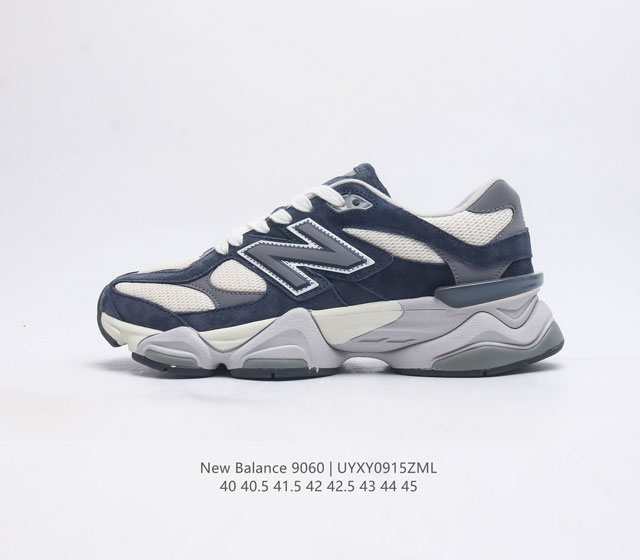 公司级 Nb 新百伦 New Balance Nb9060官方正品春季千禧小象蹄男款9060舒适百搭老爹鞋 全新 9060 款式将经典风格与现代设计融合到日常多