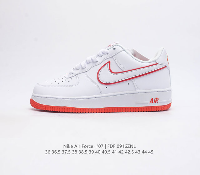 耐克 Nike Air Force 1 07 空军一号经典篮球鞋气垫休闲运动鞋 穿上 Air Force 1 07 运动鞋革新经典篮球鞋 助你踢踩跳跺 滑步旋转