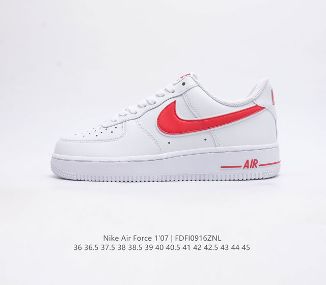 耐克 Nike Air Force 1 07 空军一号经典篮球鞋气垫休闲运动鞋 穿上 Air Force 1 07 运动鞋革新经典篮球鞋 助你踢踩跳跺 滑步旋转