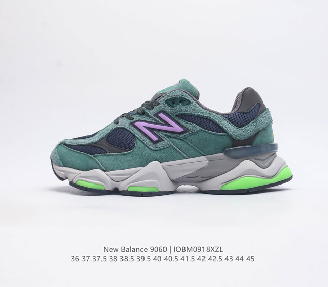 Nb 新百伦 New Balance Nb9060官方正品春季千禧小象蹄男女款9060舒适百搭老爹鞋 全新 9060 款式将经典风格与现代设计融合到日常多功能性